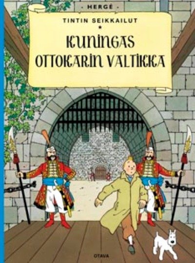 Tintin seikkailut 08 - Kuningas Ottokarin valtikka  (uusi kirja, alv 10%)