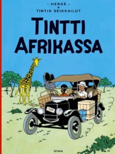 Tintin seikkailut 02 - Tintti Afrikassa  (uusi kirja, alv 10%)