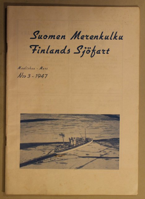 Suomen merenkulku 1947 3 Finlands sjöfart (lehti)