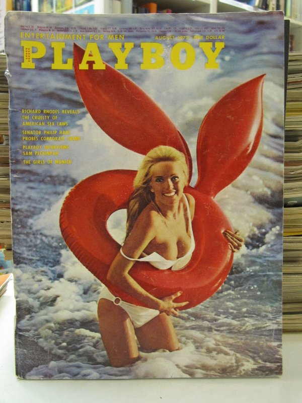 Playboy 1972 August - Entertainment for Men