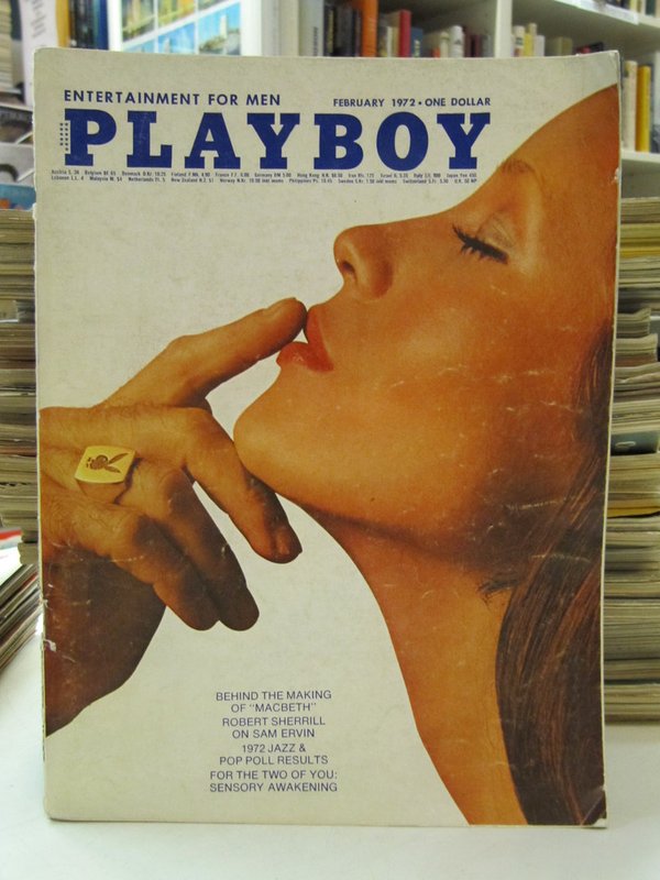 Playboy 1972 February - Entertainment for Men