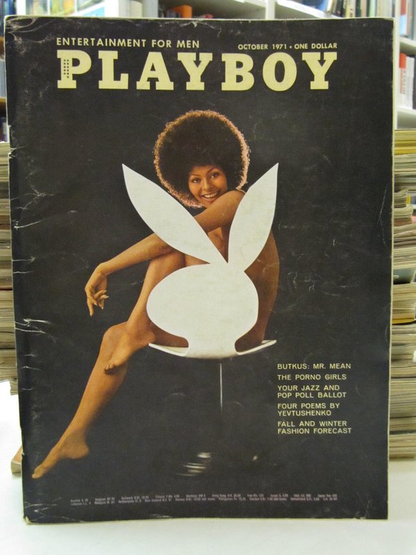 Playboy 1971 October - Entertainment for Men