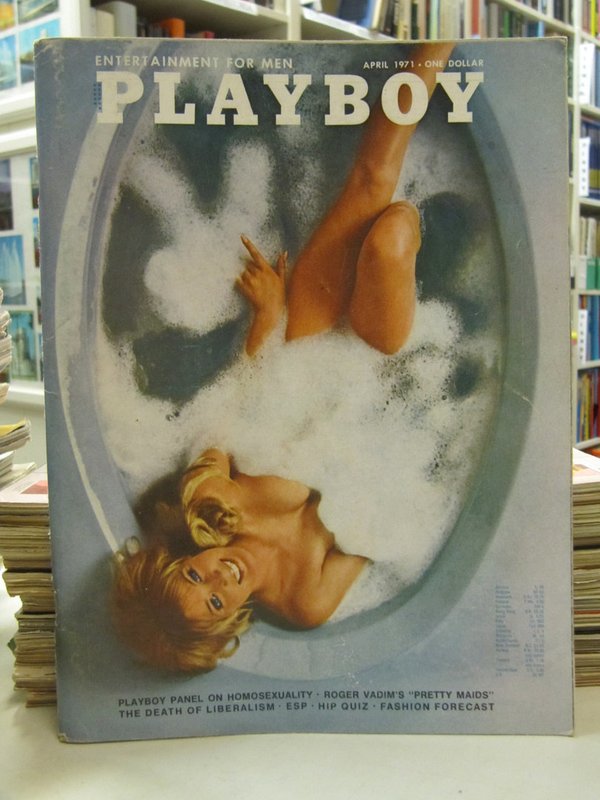 Playboy 1971 April - Entertainment for Men