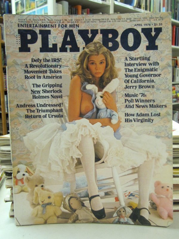 Playboy 1976 April - Entertainment for Men