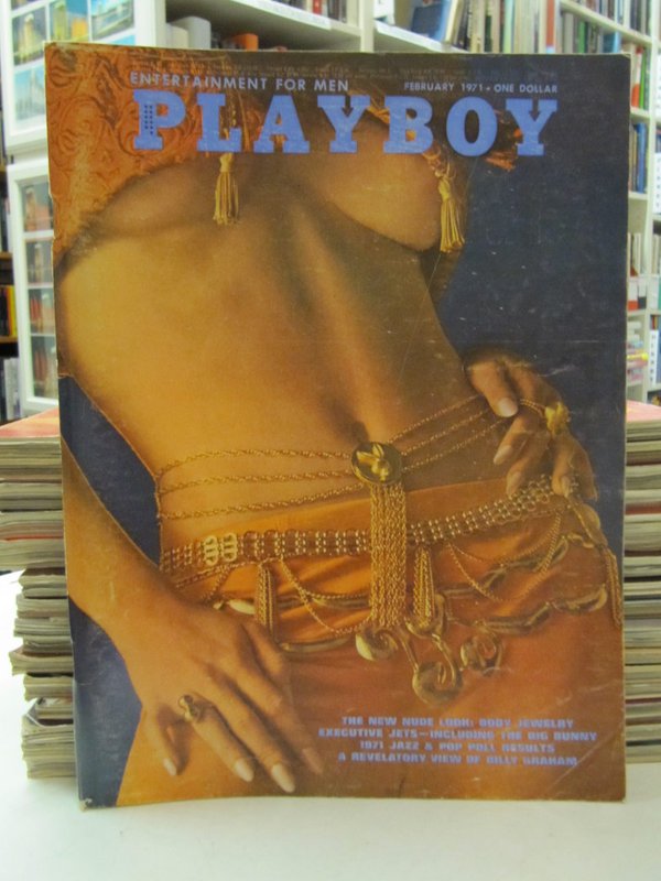Playboy 1971 February - Entertainment for Men