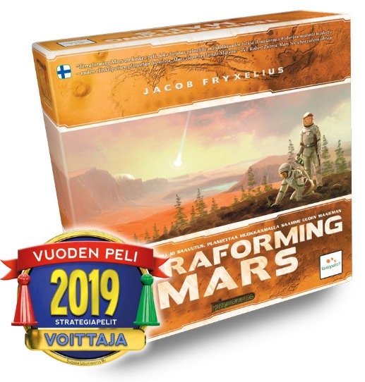 Lautapeli - Terraforming Mars, suomenkielinen (uusi tuote, 24% alv)