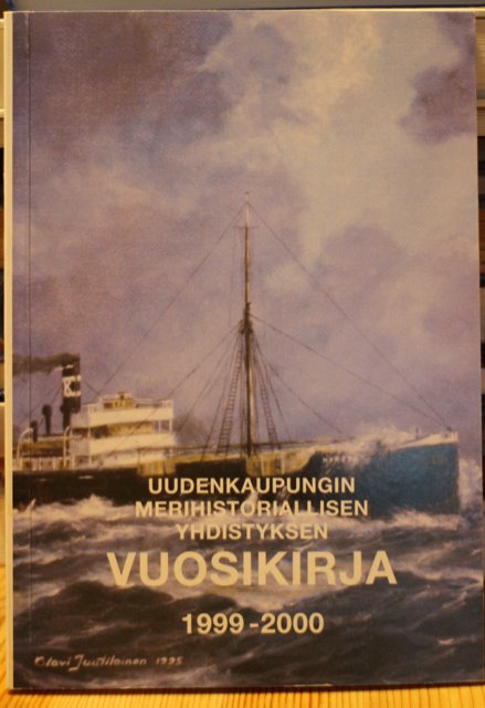 Uudenkaupungin merihistoriallisen yhdistyksen vuosikirja 1999-2000.