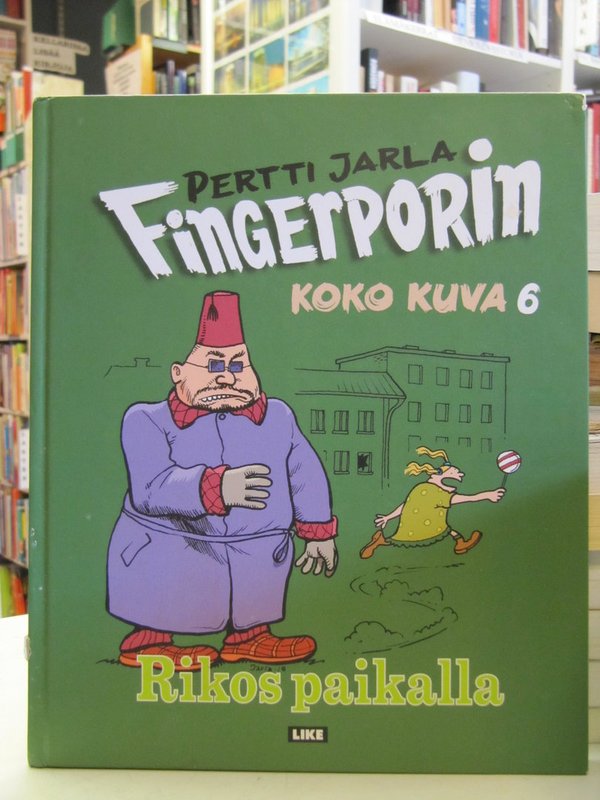 Jarla Pertti: Fingerporin koko kuva 6 Rikos paikalla.