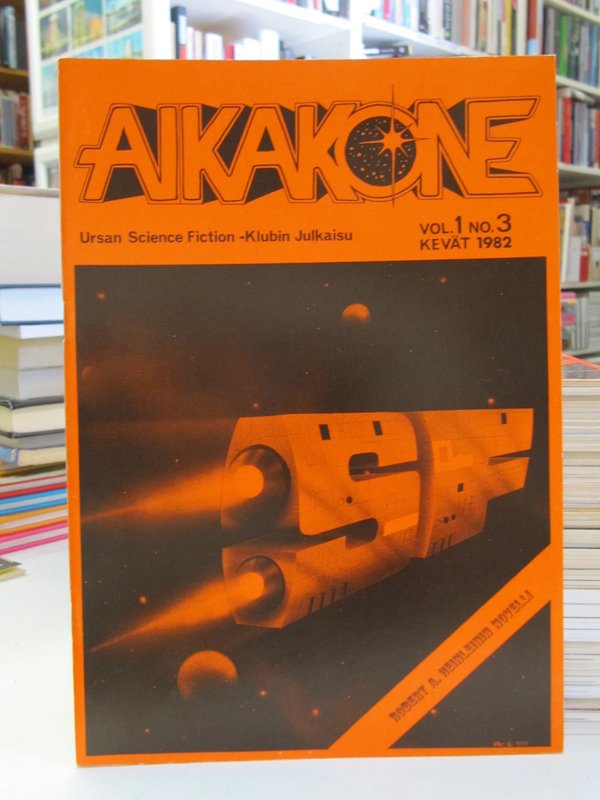 Aikakone science fiction 1984 kevät Vol. 3 No. 1