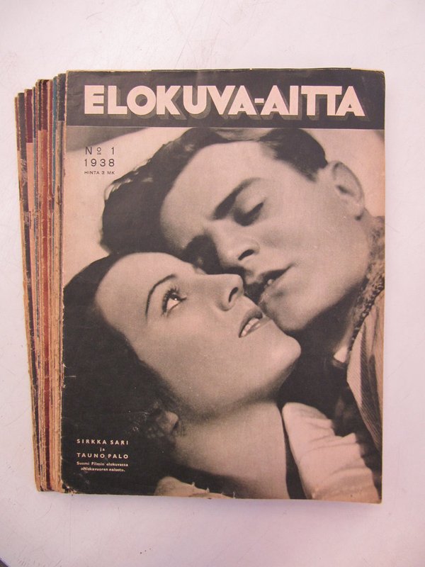 Elokuva-aitta 1938 nrot 1, 3-6, 8-11, 14, 15, 17-23.