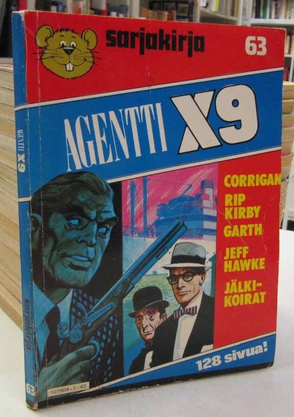 Sarjakirja 63 - Agentti X9