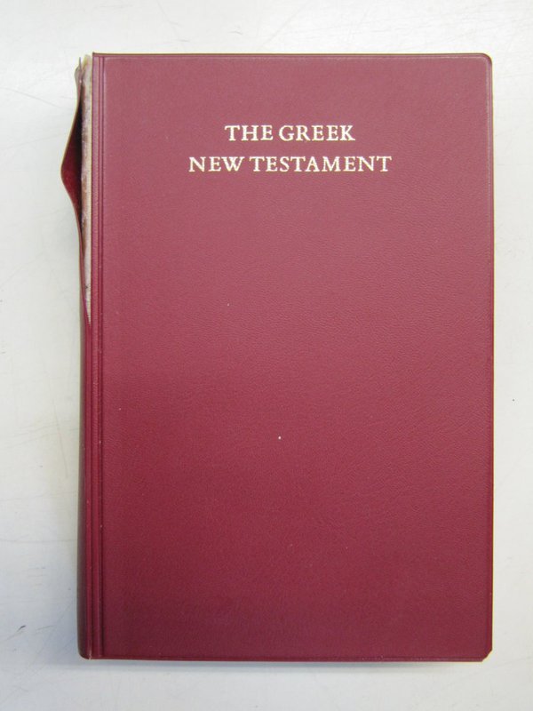 The Greek New Testament.