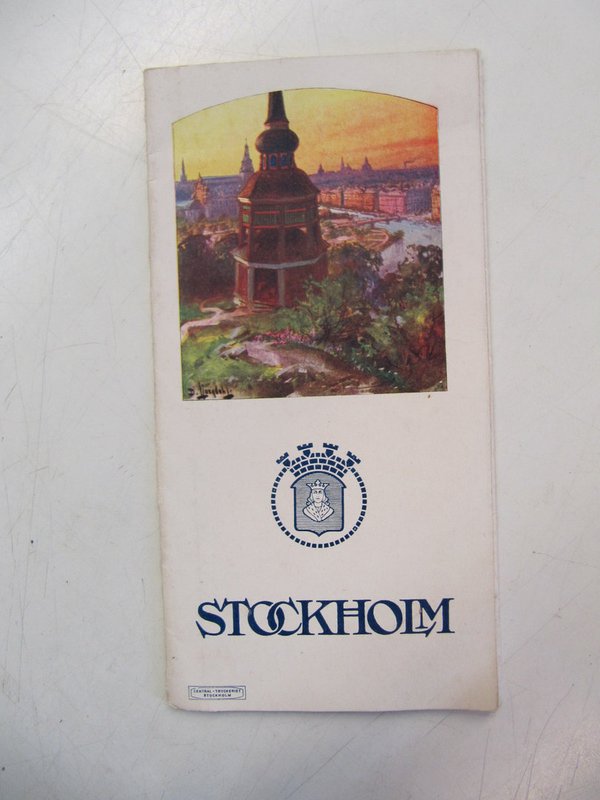 Stockholm. Capitale de la Suéde. (matkailuesite)
