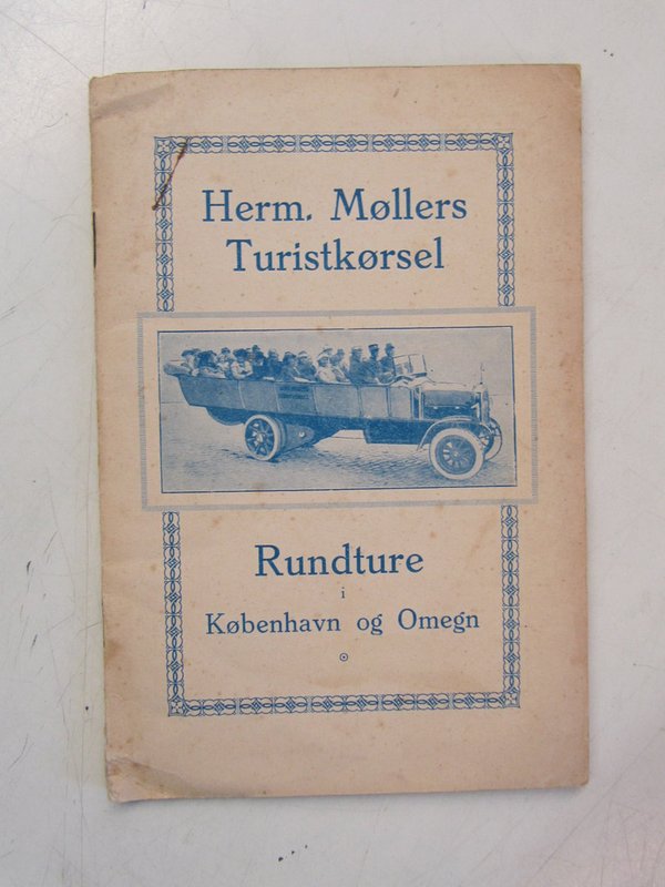 Rundture i Kobenhavn og Omegn - Herm. Mollers Turistkorsel. (matkailuesite)