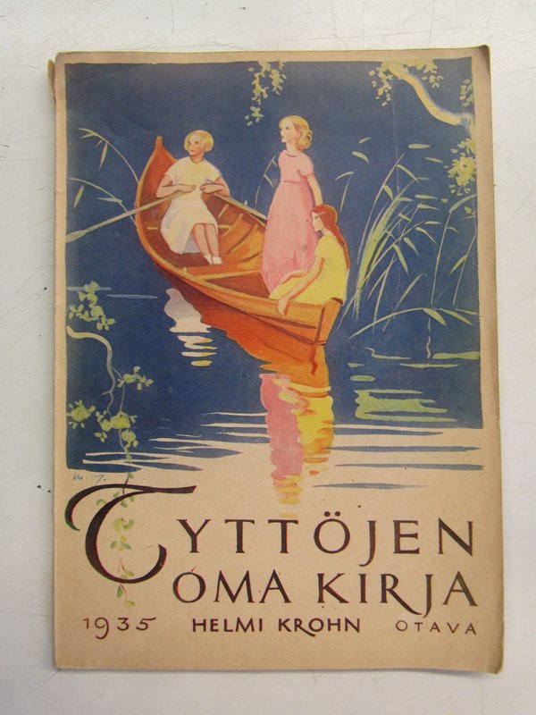 Krohn Helmi: Tyttöjen oma kirja 1935. XIV vuosikerta.