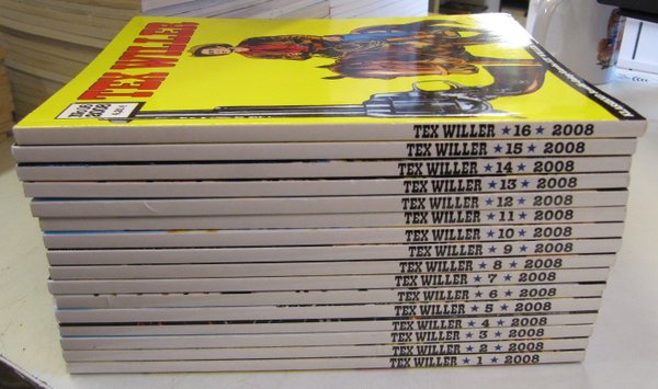 Tex Willer 2008 vuosikerta 1-16